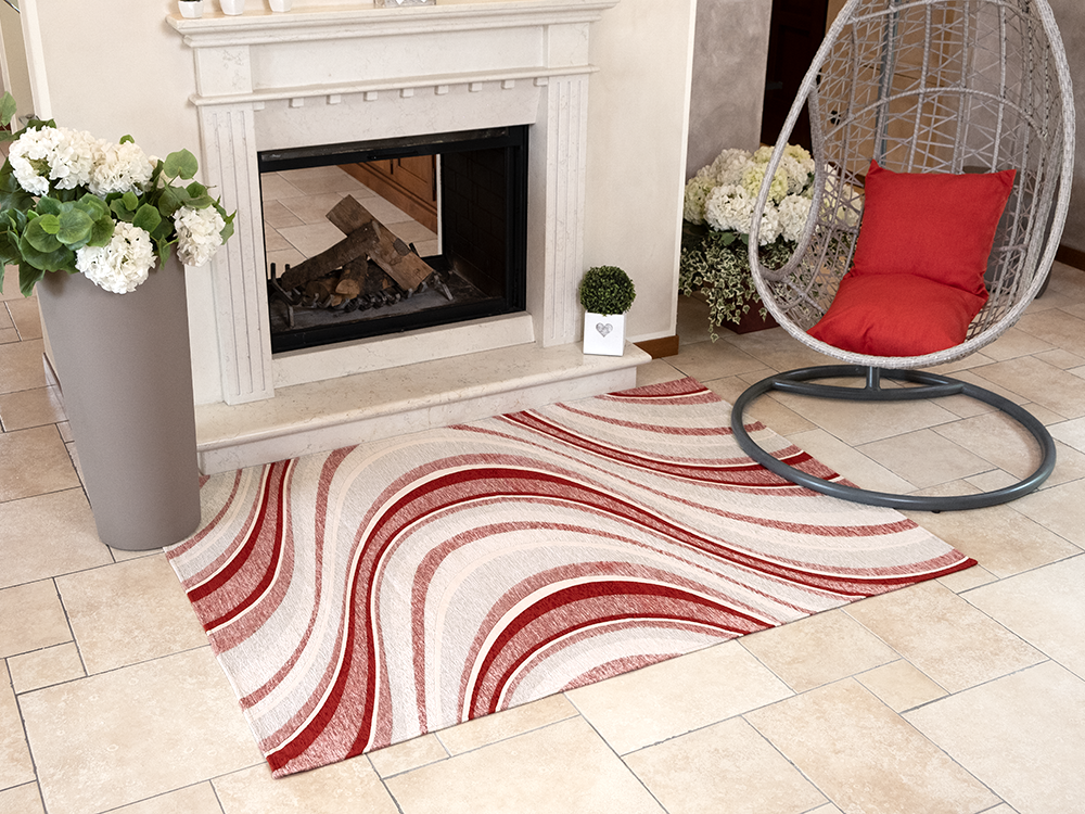 Tappeto Sala/Camera Modello Onda Made in Italy