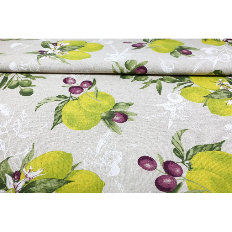 Tovaglia in Cotone Citrus Oil