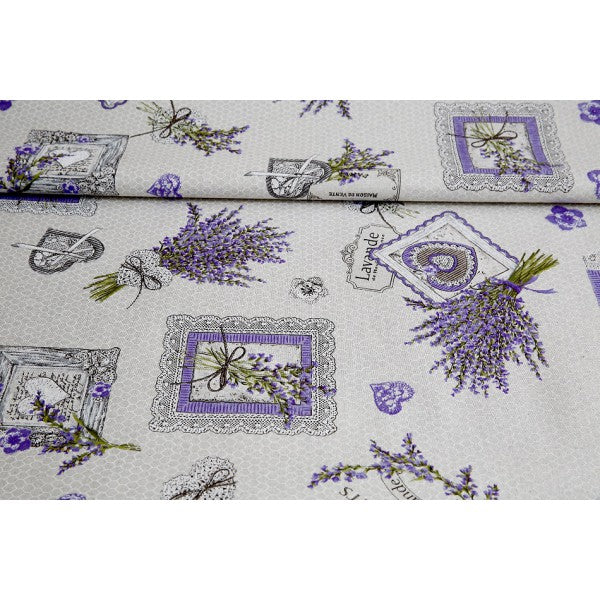 Tovaglia in Cotone Boquet Lavanda