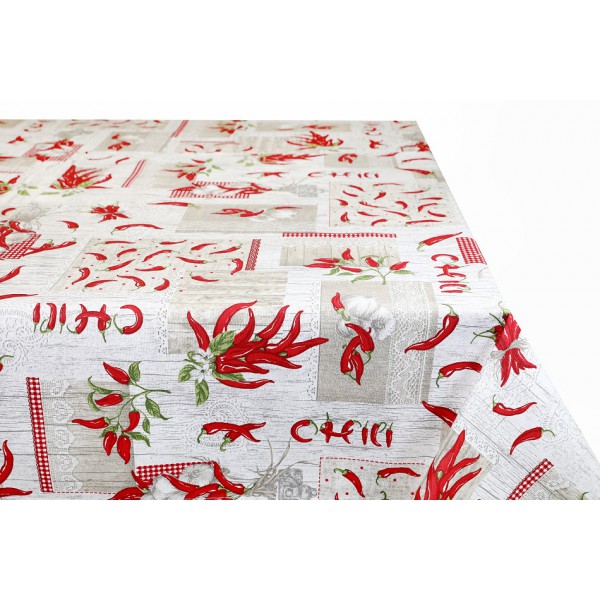 Tovaglia in Cotone Boquet Piccante