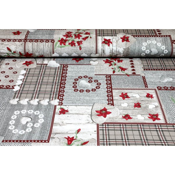 Tovaglia in Cotone Fiori Selvatici