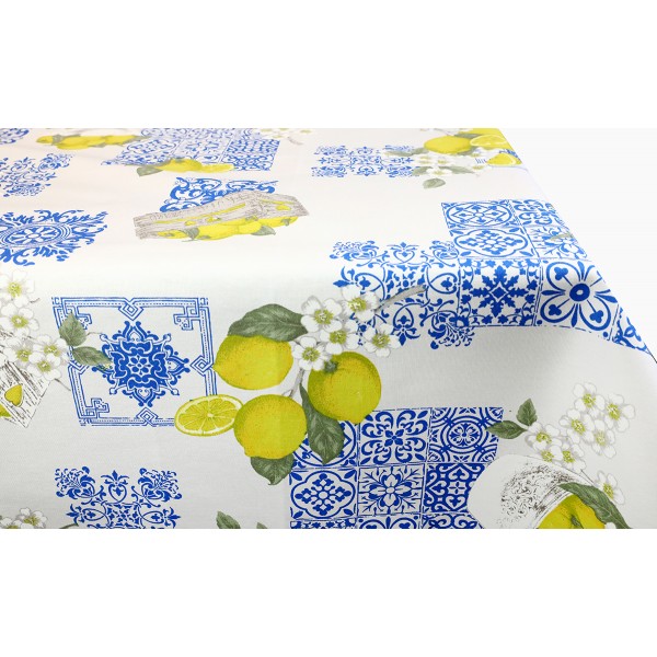 Tovaglia in Cotone Festa di Limoni