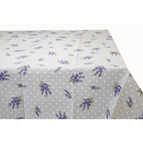 Tovaglia in Cotone Pioggia di Lavanda